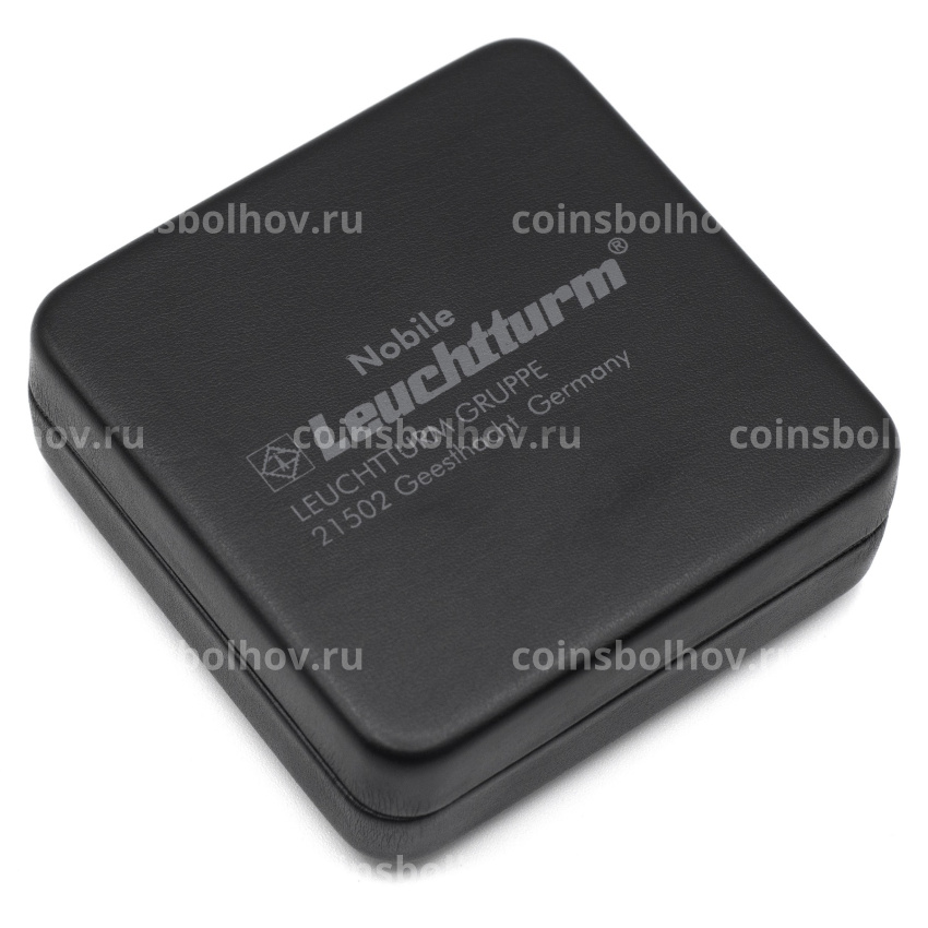 Футляр «NOBILE» для 1 монеты в капсуле диаметром 34 мм LEUCHTTURM 314303 (вид 3)