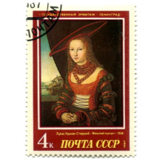 Марка Лукас Кранах Старший «Женский портрет 1526 год»