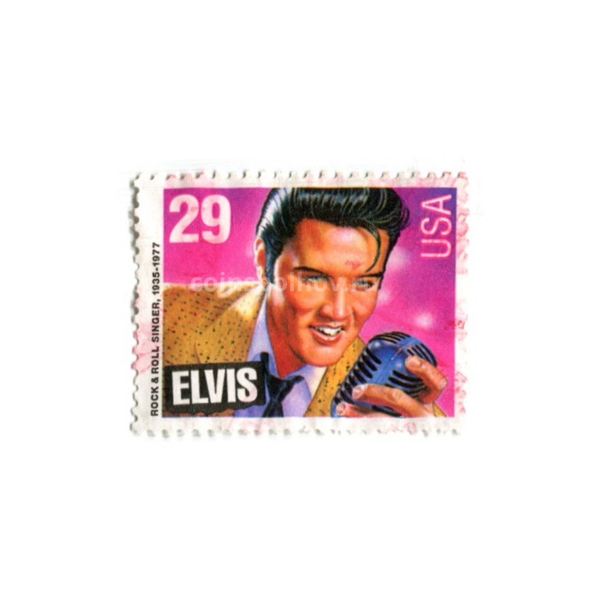 Марка «Элвис Пресли» 1993 год США