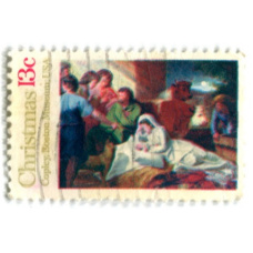 Марка «Рождество» США