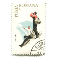 Марка «Туризм» 1965 год Румыния