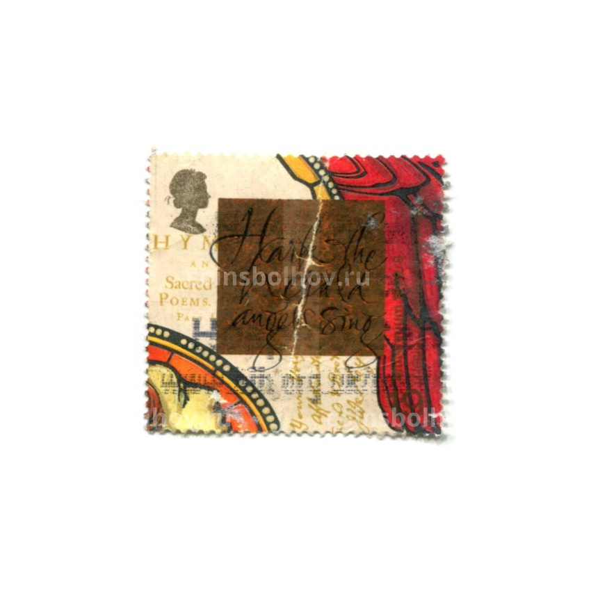 Марка «Рождественская песня ангелов» 1991 год Великобритания