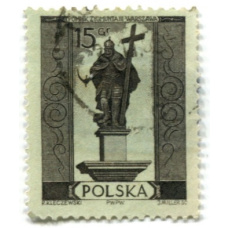 Марка «Сигизмунд III» 1955 год Польша