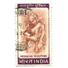 Марка «Средневековая скульптура» Индия