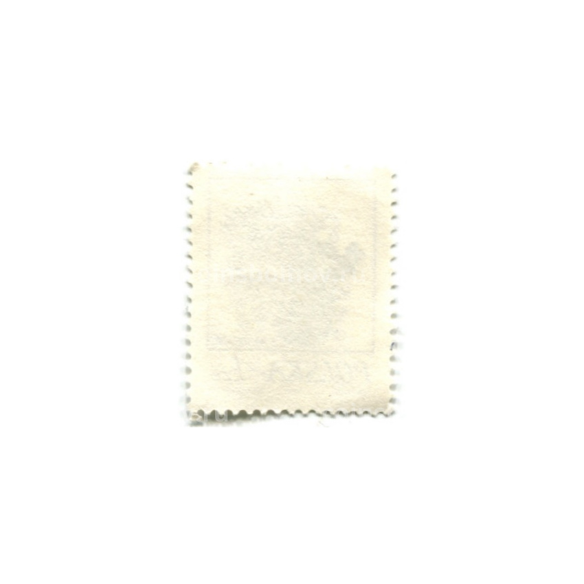 Марка «Василек голубой» 1989 год Польша (вид 2)