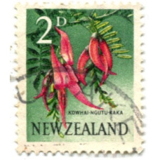 Марка «Цветок Кохай-нгуту-кака» Новая Зеландия