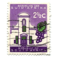 Марка «Винодельня в Кейптауне» 1961 год ЮАР