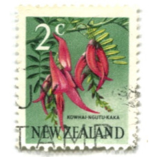 Марка «Цветок Кохай-нгуту-кака» Новая Зеландия
