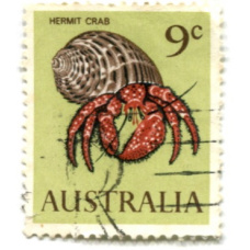 Марка «Рак-отшельник» Австралия