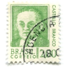 Марка «Кастелло Бранко» 1968 год Бразилия (аверс)