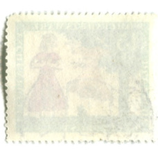 Марка «Золушка» 1965 год Германия (реверс)