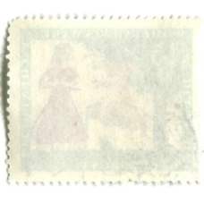 Марка «Золушка» 1965 год Германия (реверс)