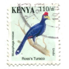 Марка «Турако Россо» Кения (аверс)