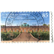 Марка «Дворец Сан-Суси» (Потсдам) 2016 год Германия (аверс)