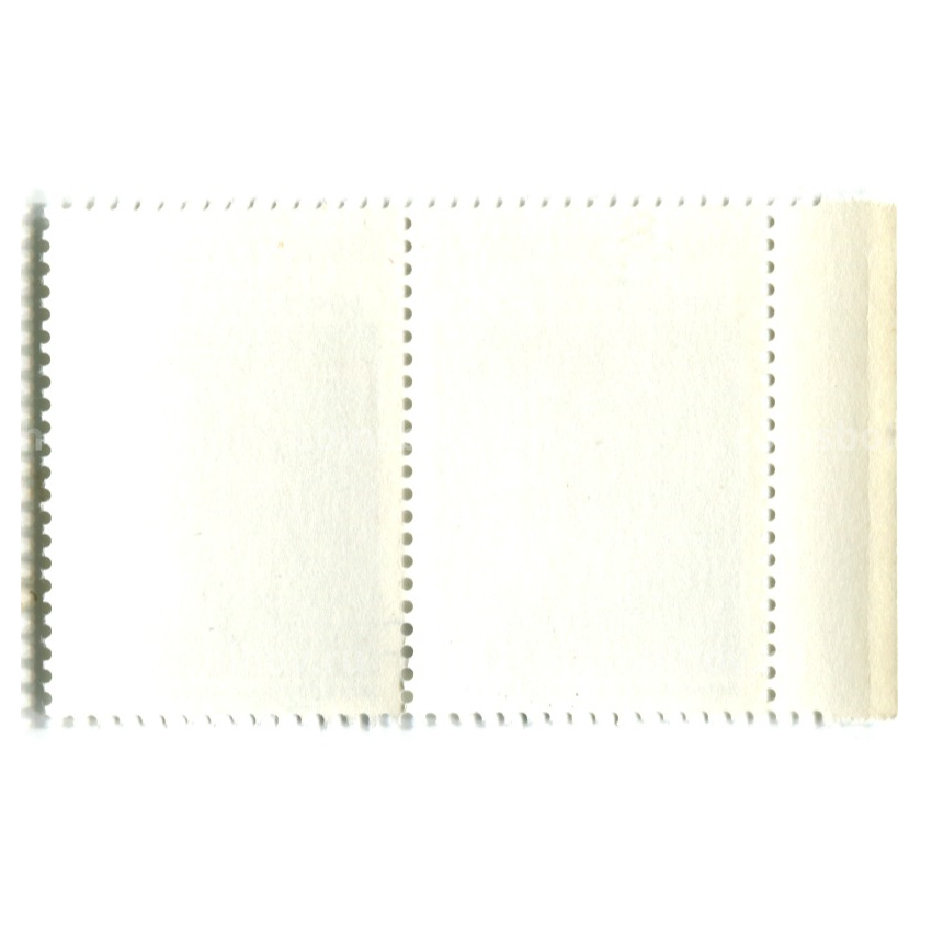 Марка «К.Т.Молодый — Советский разведчик» 1990 год (блок из 2 марок) (вид 2)