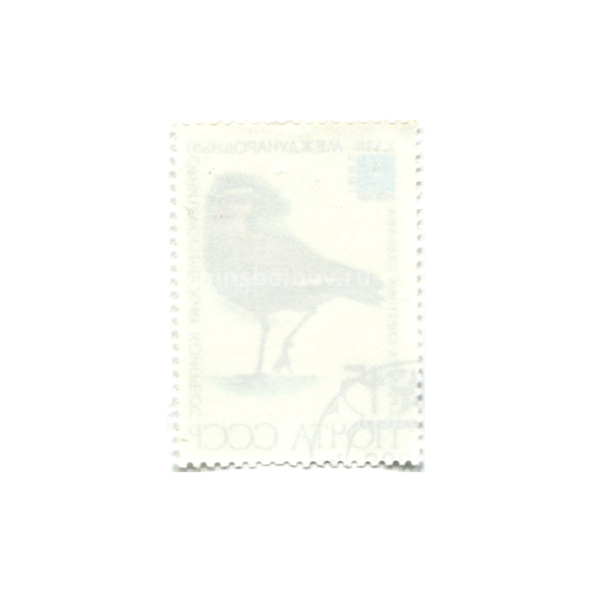 Марка «XVII Международный орнитологический конгресс — Кречетка» 1982 год (вид 2)