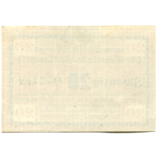 Банкнота 20 геллеров 1920 года Австрия — Фёлькермаркт(нотгельд) (вид 2)