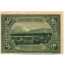 Банкнота 50 геллеров 1920 года Австрия — Фёклабрукк(нотгельд) (вид 2)