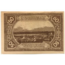 Банкнота 50 геллеров 1920 года Австрия — Фёклабрукк(нотгельд) (вид 2)