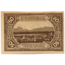 Банкнота 50 геллеров 1920 года Австрия — Фёклабрукк(нотгельд) (вид 2)