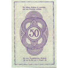 Банкнота 50 геллеров 1920 года Австрия — Растенфельд (нотгельд) (вид 2)
