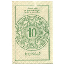 Банкнота 10 геллеров 1920 года Австрия — Растенфельд (нотгельд) (вид 2)
