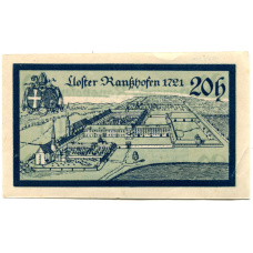 Банкнота 20 геллеров 1920 года Австрия — Рансхофен (нотгельд)