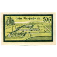 Банкнота 20 геллеров 1920 года Австрия — Рансхофен (нотгельд)
