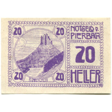 Банкнота 20 геллеров 1920 года Австрия — Пирбах (нотгельд) (вид 2)
