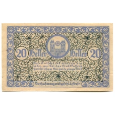 Банкнота 20 геллеров 1920 года Австрия — Радштадт (нотгельд) (вид 2)