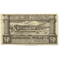 Банкнота 50 геллеров 1920 года Австрия — Пёхларн (нотгельд) (вид 2)