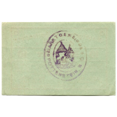 Банкнота 10 геллеров 1920 года Австрия — Поттенштайн (нотгельд) (вид 2)