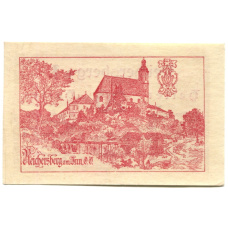 Банкнота 20 геллеров 1920 года Австрия — Рейхенберг (нотгельд)