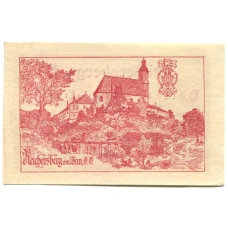 Банкнота 20 геллеров 1920 года Австрия — Рейхенберг (нотгельд)