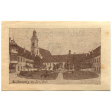 Банкнота 50 геллеров 1920 года Австрия — Рейхенберг (нотгельд)