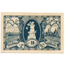 Банкнота 10 геллеров 1920 года Австрия — Санкт-Пёльтен (нотгельд)