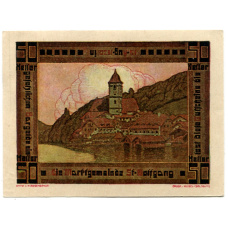 Банкнота 50 геллеров 1920 года Австрия — Санкт-Вольфганг-им-Зальцкаммергут (нотгельд) (вид 2)