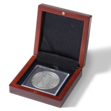 Футляр «VOLTERRA» для 1 монеты в капсуле «QUADRUM XL» 67х67 мм LEUCHTTURM 343227 (аверс)