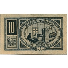 Банкнота 10 геллеров 1920 года Австрия — Вихтванг (нотгельд) (аверс)