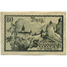 Банкнота 80 геллеров 1920 года Австрия — Вихтванг (нотгельд) (аверс)