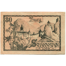 Банкнота 80 геллеров 1920 года Австрия — Вихтванг (нотгельд) (аверс)