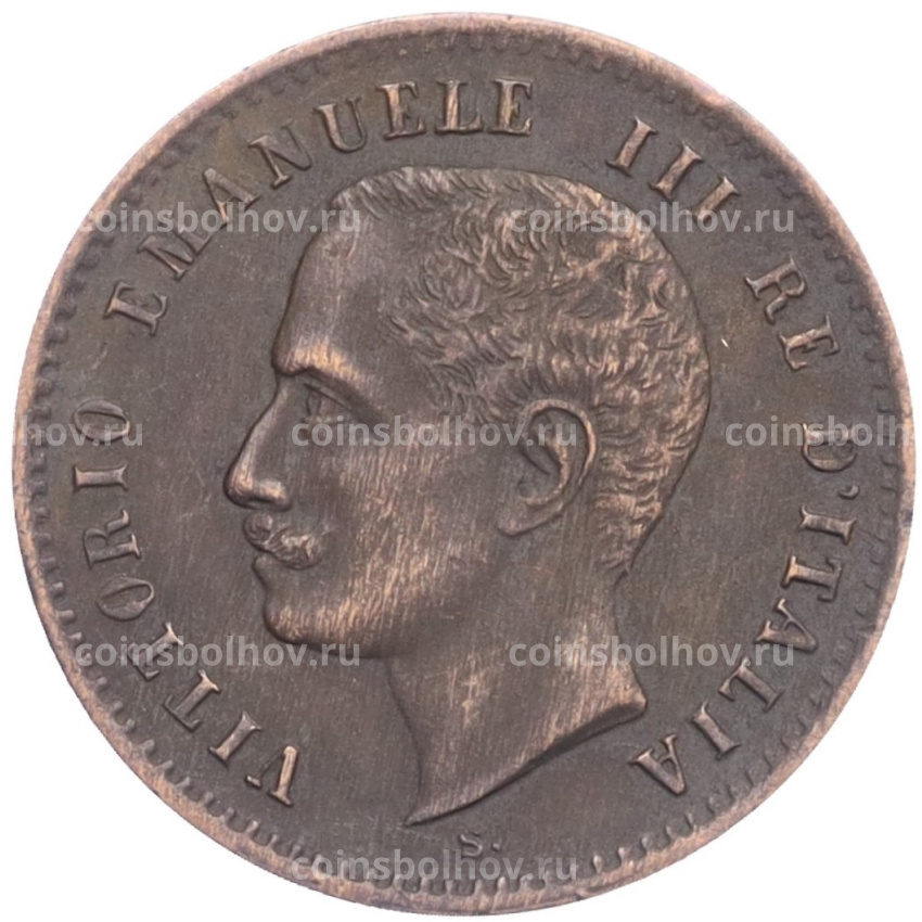 Монета 2 чентезимо 1903 года Италия (вид 2)