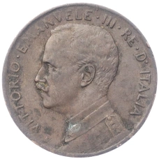 Монета 2 чентезимо 1911 года Италия (реверс)