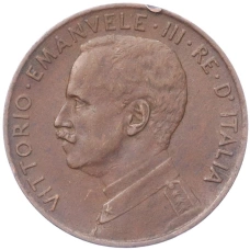 Монета 2 чентезимо 1917 года Италия (реверс)