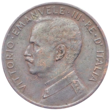 Монета 2 чентезимо 1914 года Италия (реверс)