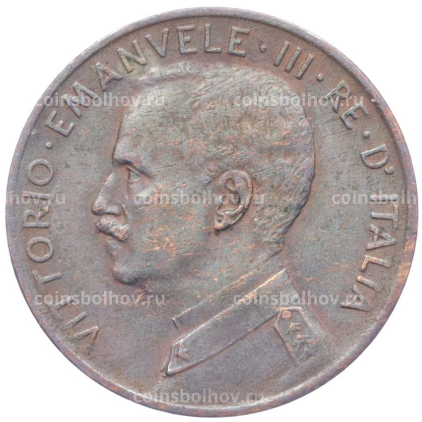 Монета 2 чентезимо 1914 года Италия (вид 2)