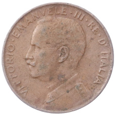 Монета 2 чентезимо 1916 года Италия (реверс)