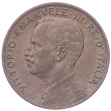 Монета 2 чентезимо 1917 года Италия (реверс)