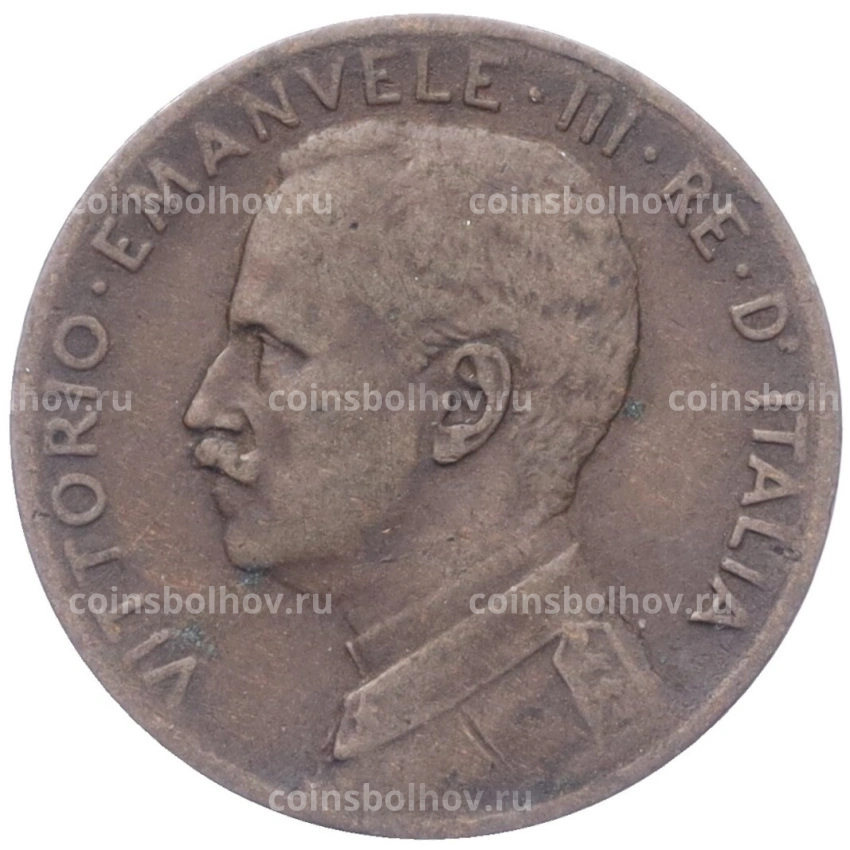 Монета 2 чентезимо 1911 года Италия (вид 2)