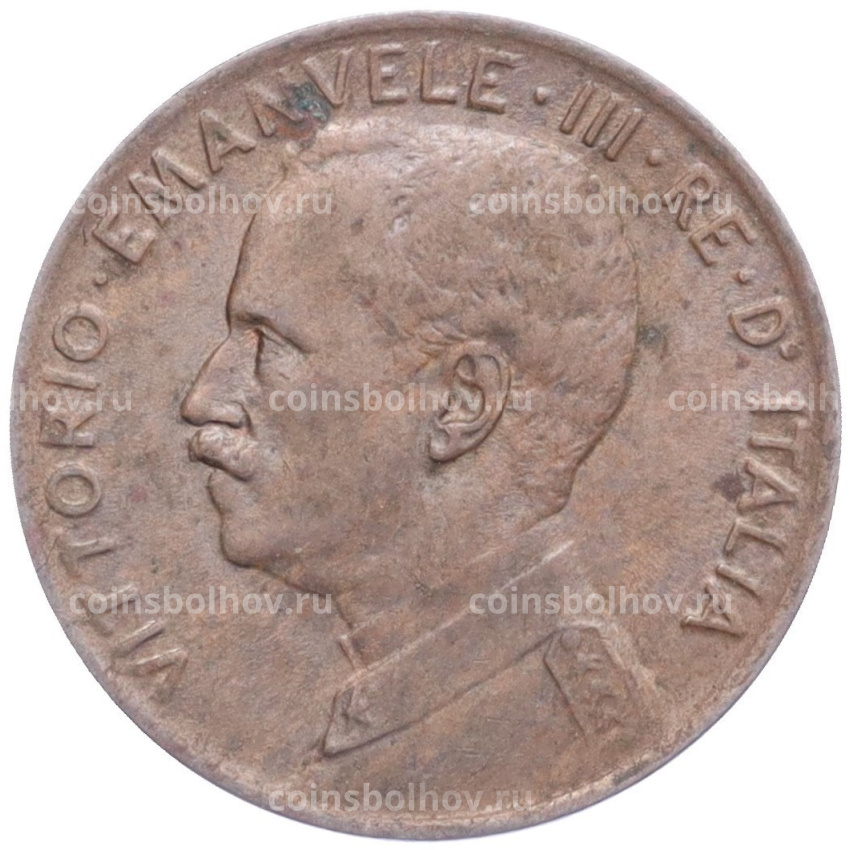 Монета 2 чентезимо 1917 года Италия (вид 2)